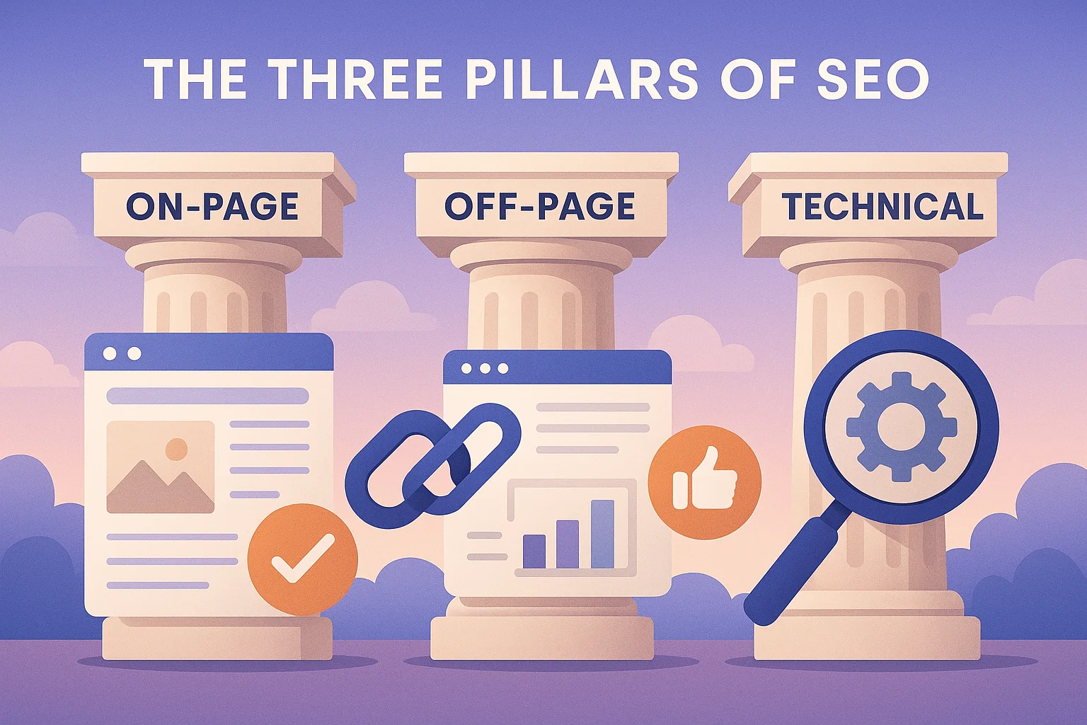 The Three Pillars of SEO